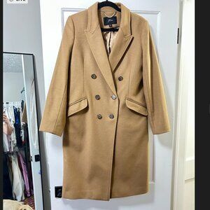 J. Crew Wool-blend Trench Coat